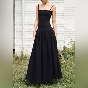 Nothing fits but Crete dress, black S/M
